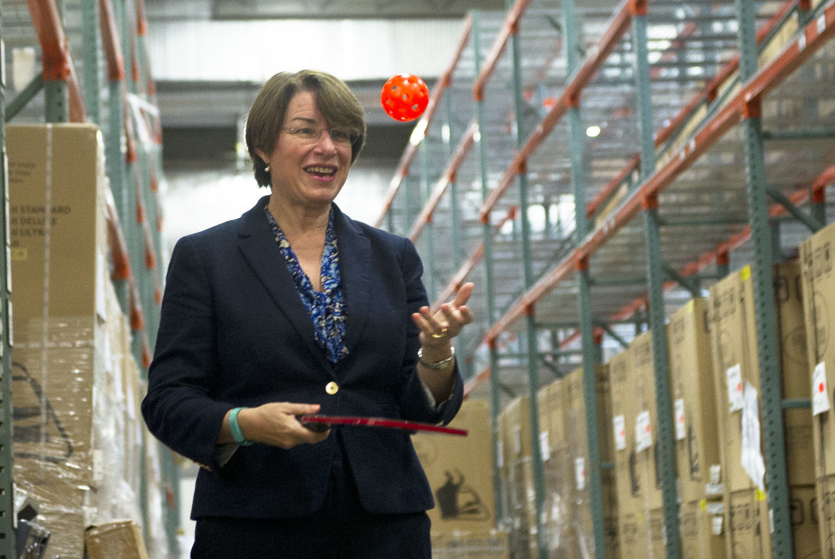 2016: Klobuchar at RiverStar
